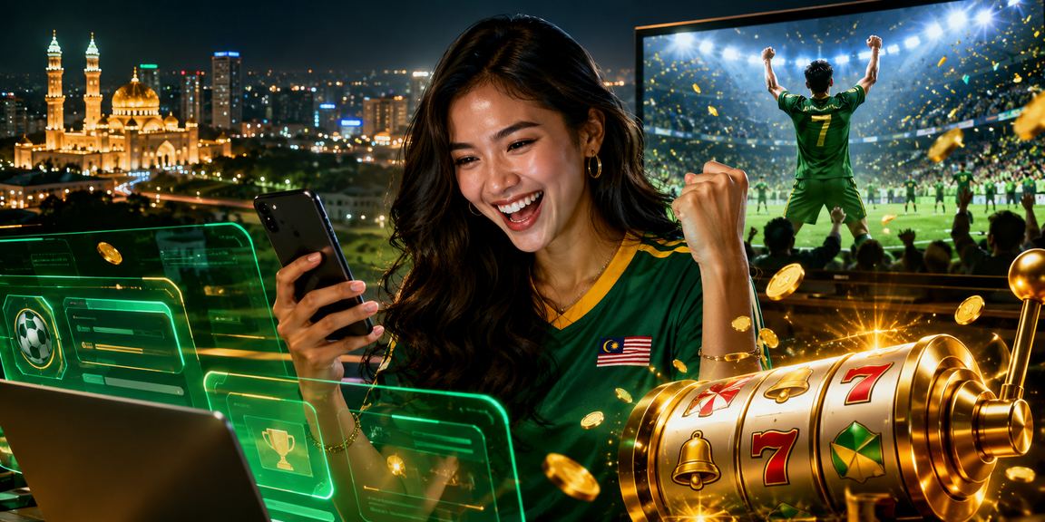 Suasana permainan slot dan baccarat di pusat hiburan Seremban
